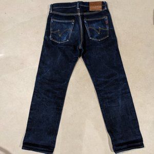 Iron Heart - 25oz Selvedge Denim Slim Straight Cut Jeans - Indigo - IH-666-XHS